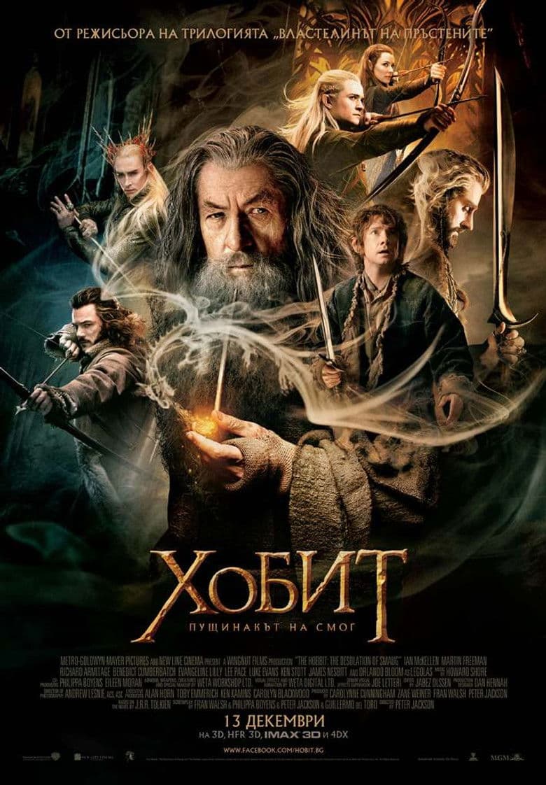The Hobbit: The Desolation of Smaug / Хобит: Пущинакът на Смог (2013) 